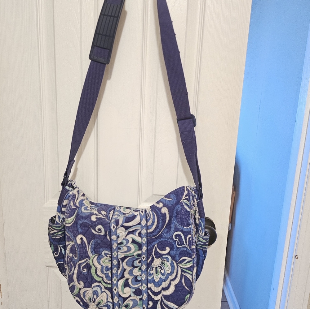 Vera BradleyFloral Purple Crossbody Bag